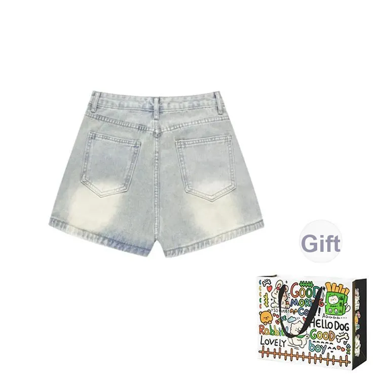 Dippanis Denim Short Skirts Women's-1