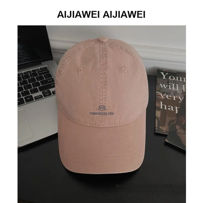 Yi Bu Kang Cotton Baseball Caps Unisex-16