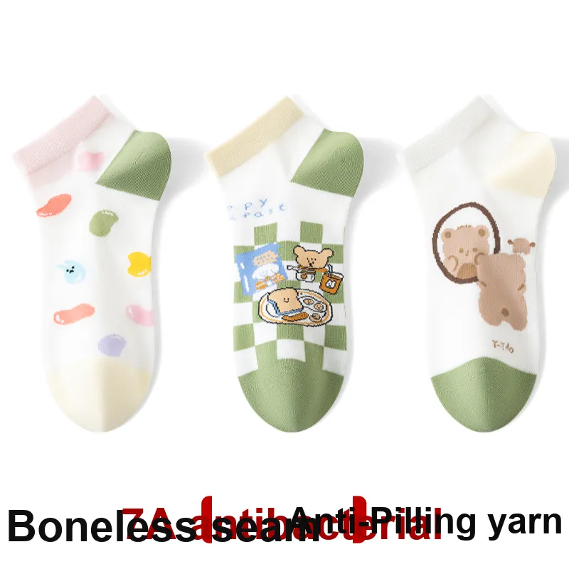 Caramella Ankle Socks Women's 3 Pack-21