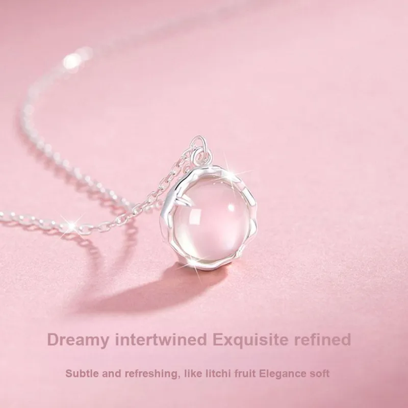 Master Kim Chalcedony Jade Necklaces Women's-2