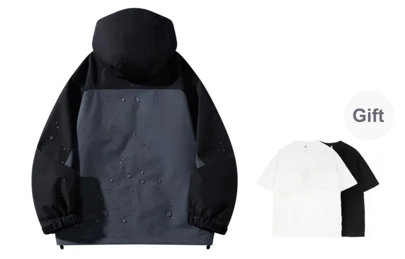 CSKS Waterproof And Windproof Windbreaker Jacket Unisex-17