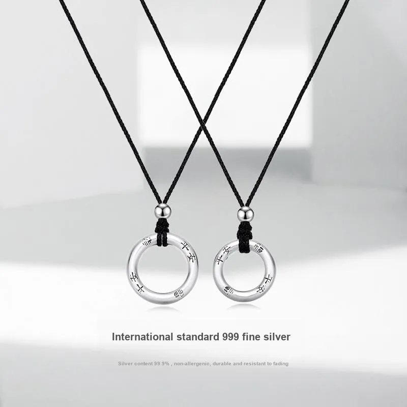JUICY GRAPE 999 Fine Silver Necklaces Unisex-2