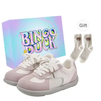 BINGO DUCK Slip Resistant And Breathable Skateboard Shoes Women's