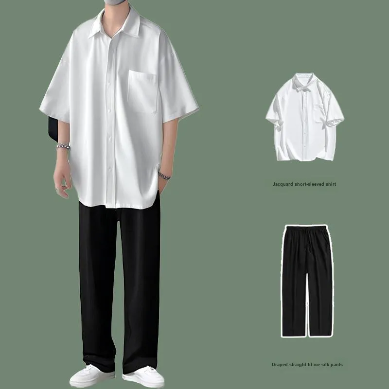 OPOX Shirt Matching Sets Unisex-2
