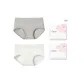 Light Heather Gray+White