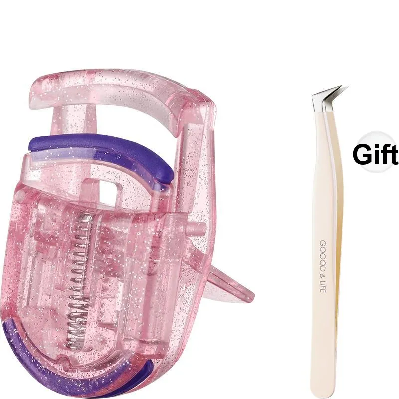 Goodgudi Long Lasting Shaping Glitter Curling Long Lasting Eyelash Curlers-6