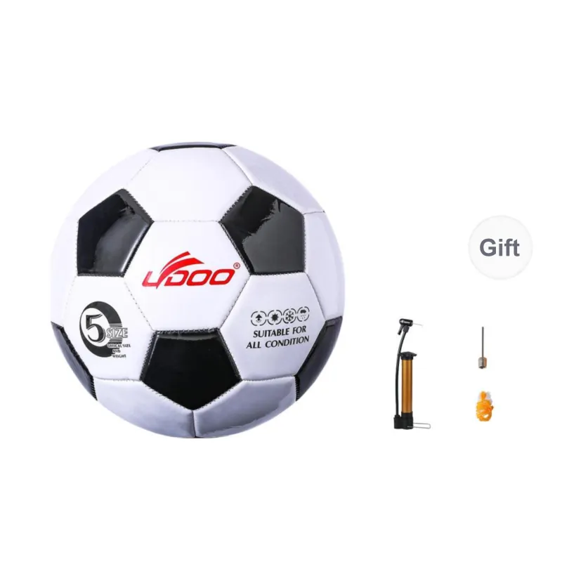 Ledo Size 4 And Size 5 Soccer PVC Machine Stitched Soccer Ball Unisex-0