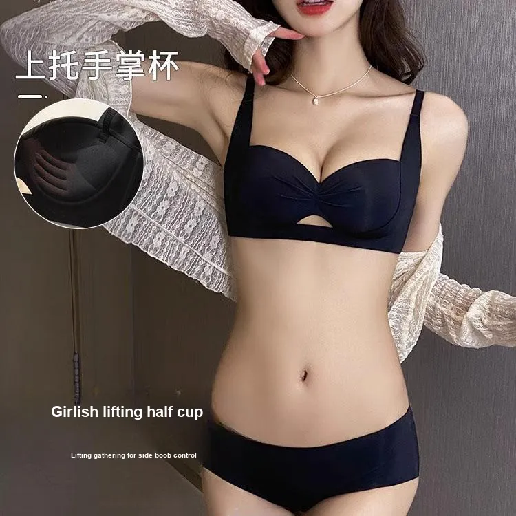 LUYOUYE Underwear Set Women's Light Coffee-6