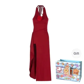 Gentle Welcome Sleeveless Dress Women's Red