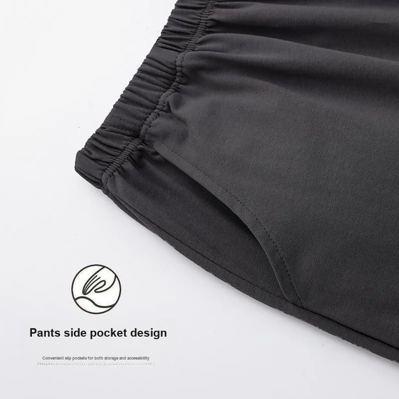 GOSO Pajama Pants Women's Cold Smoke Gray-2