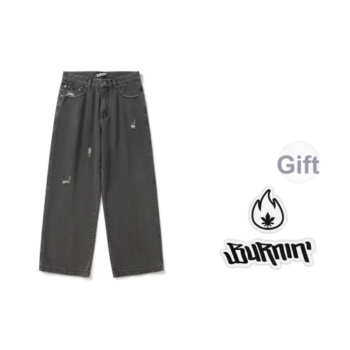 BURNIN Унисекс Джинсы