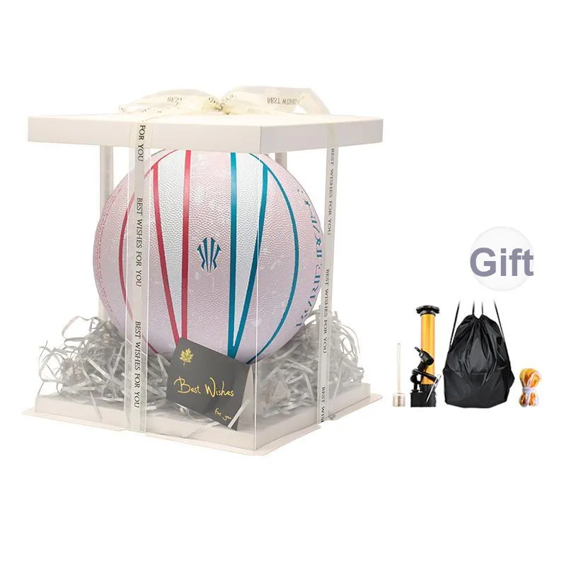 Anta Irving Series PU Basketball Macaron Color Size 7 Training Competition-2