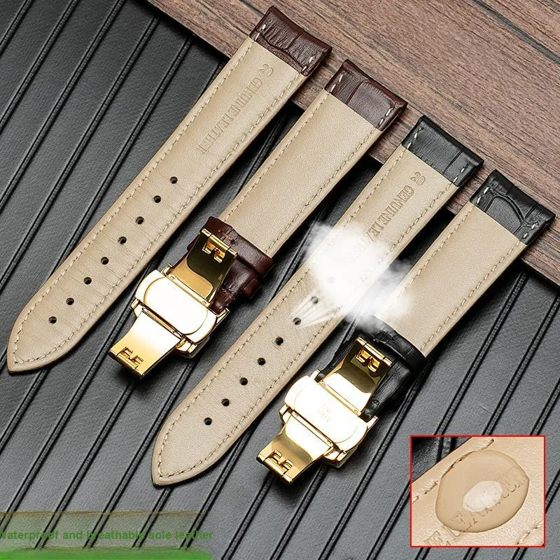 Gangjue Casio Rincón Compatibility Watch Band Genuine Leather Material-68