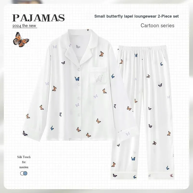 O'MESIK Pajama Set Women's Fairy White-1