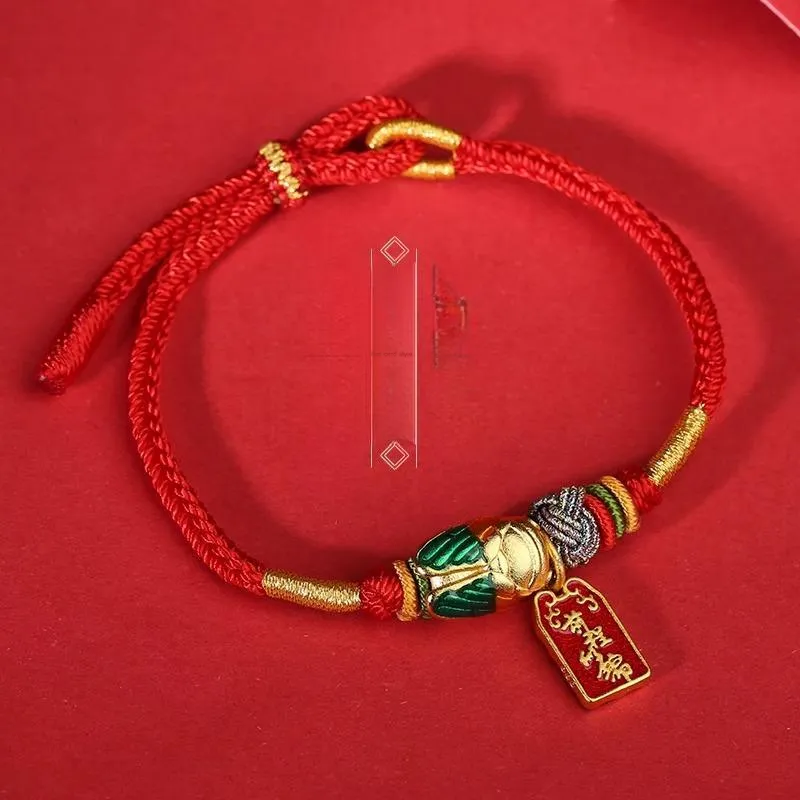 Hua Zhining Fabric Rope Bracelets Unisex-5