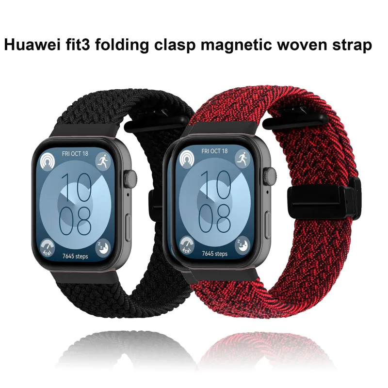 Akkerds Watch Band Huawei Compatibility Nylon Material-9