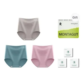 Montagut Underpants Women's Shopping Bag 3 Pack