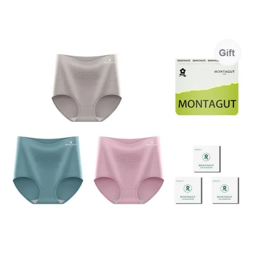 Montagut Underpants Women's Shopping Bag 3 Pack