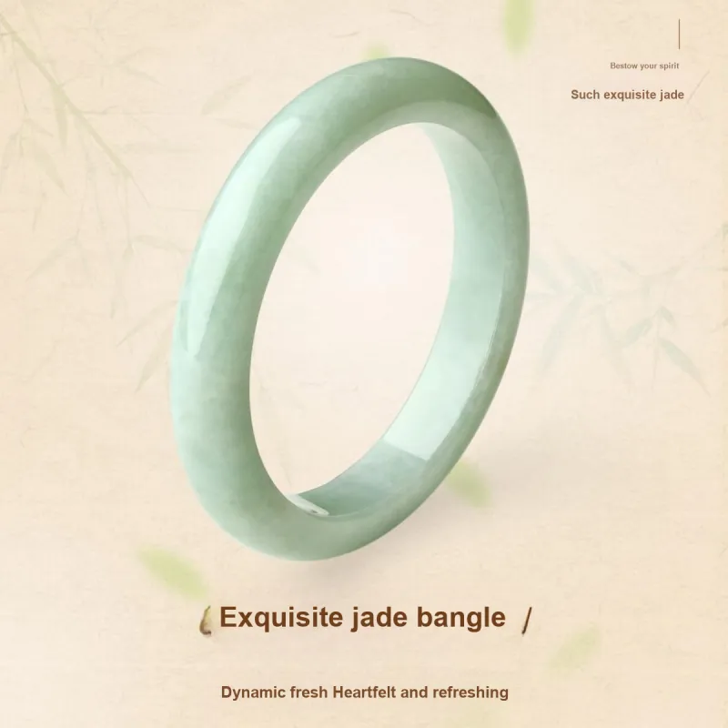 LAOMIAO Bean Type Jadeite Bangles Women's-14