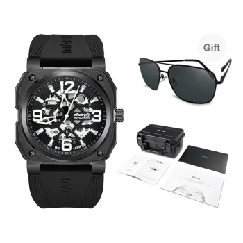 INFANTRY Eagle Thunder Avant Garde Collection Mechanical Movement Watch Men's Watches Cut Out Dial