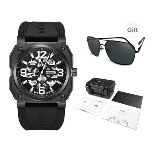 INFANTRY Eagle Thunder Avant Garde Collection Mechanical Movement Watch Men's Watches Cut Out Dial