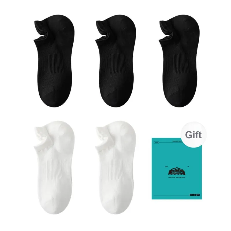 ZEROIN Ankle Socks Unisex 5 Pack-8
