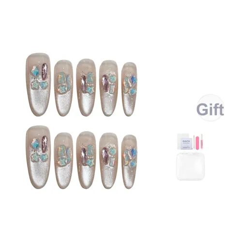Song Biography Dream Catcher Girlish Premium Cool Sensation False Nail Oval MID Длина (размер в длину) 30MM