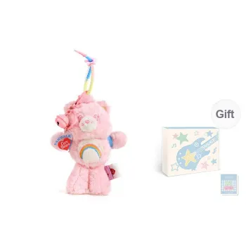 VANWALK ×CareBears Collaboration Plush Accessory Keychain Pendant Bag Unisex Purple/Blue/Green/Pink