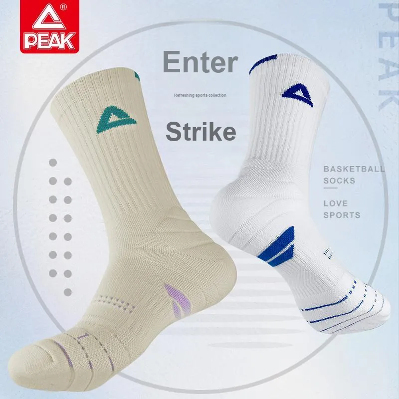 PEAK Mid Calf Socks Unisex Multi double Loading-1