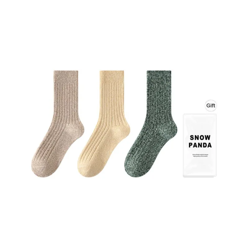 XXLLG Knee High Socks Men's Shopping Bag 3 Pack-3
