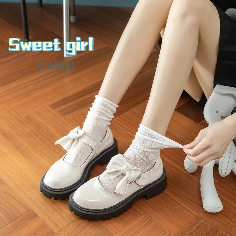 MIIOW Mid Calf Socks Women's 3 Pack-7