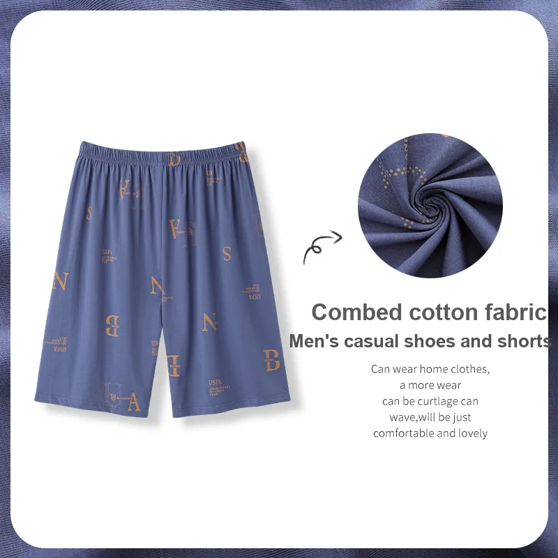 MADALLO Pajama Pants Men's Royal Blue-1