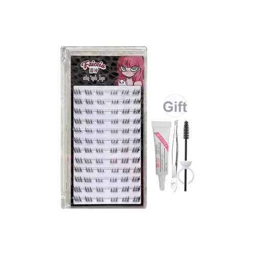FAICCIA Flying Kitten Накладные ресницы Один кластер Glue Style