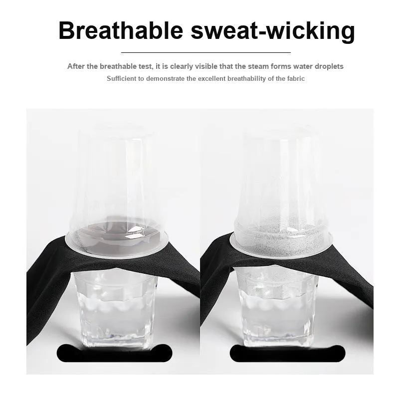 TANLU Riding Equipment Oversleeve Running Unisex Elastane Lycra 1 Pack Black White-10