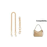 [Gold-Tone Two-Piece Set]Pig Nose 12cm+Decorative Chain 45cm