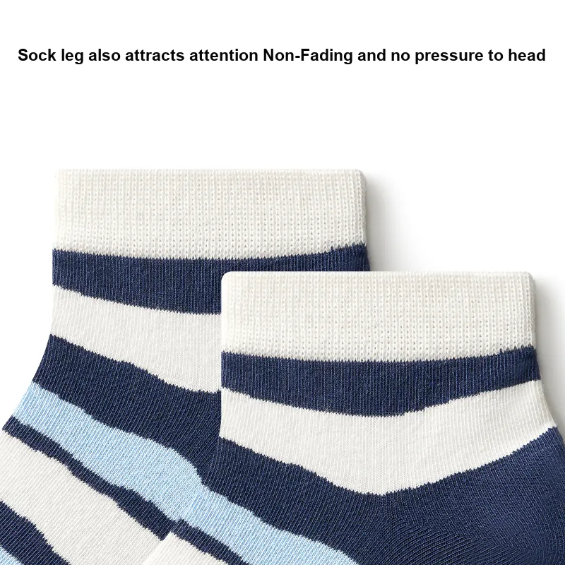 Primeet Ankle Socks Men's 5 Pack-7