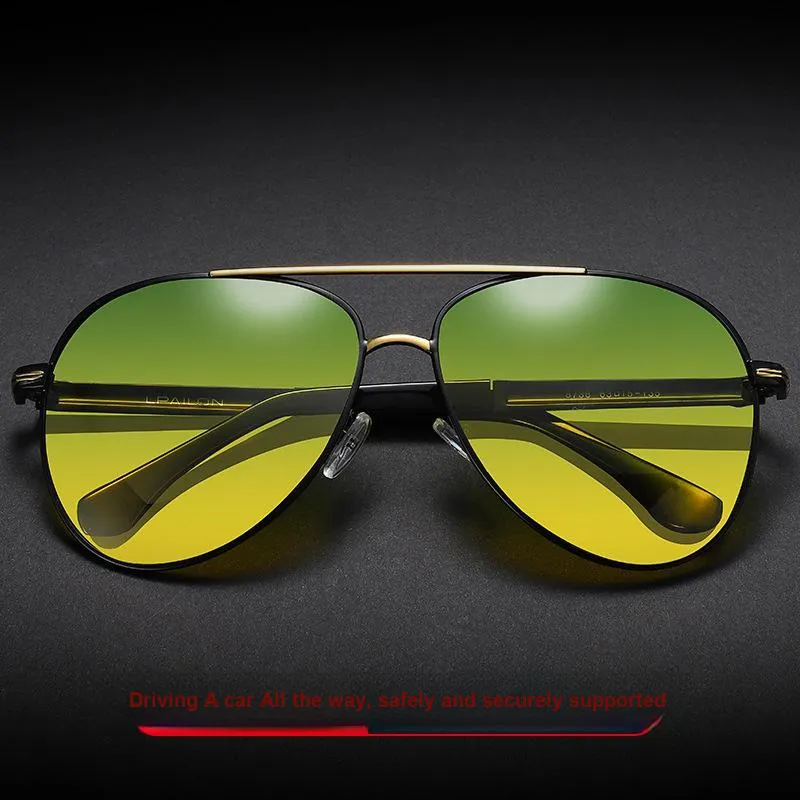 Thunder Pailong Alloy Aviator Sunglasses Unisex-19