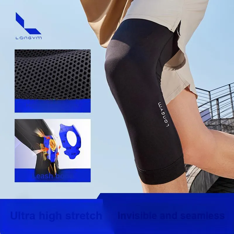 Practice Yourself Mountaineering Hiking Running Unisex Nylon Elastane Knee Pads-11