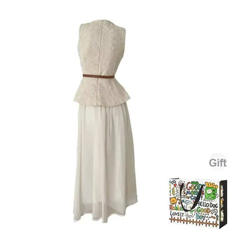 OURUOKE Two Piece Skirt Sets Women's-1