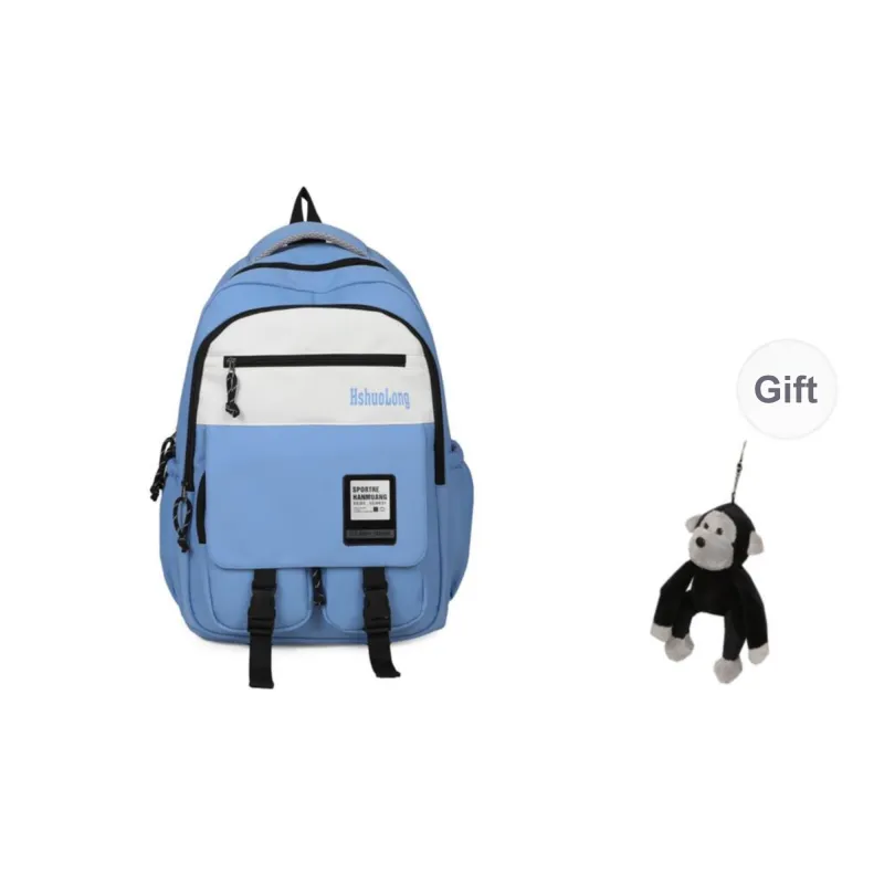 BRABOSTON Nylon Backpack Regular Unisex Multicolor-20
