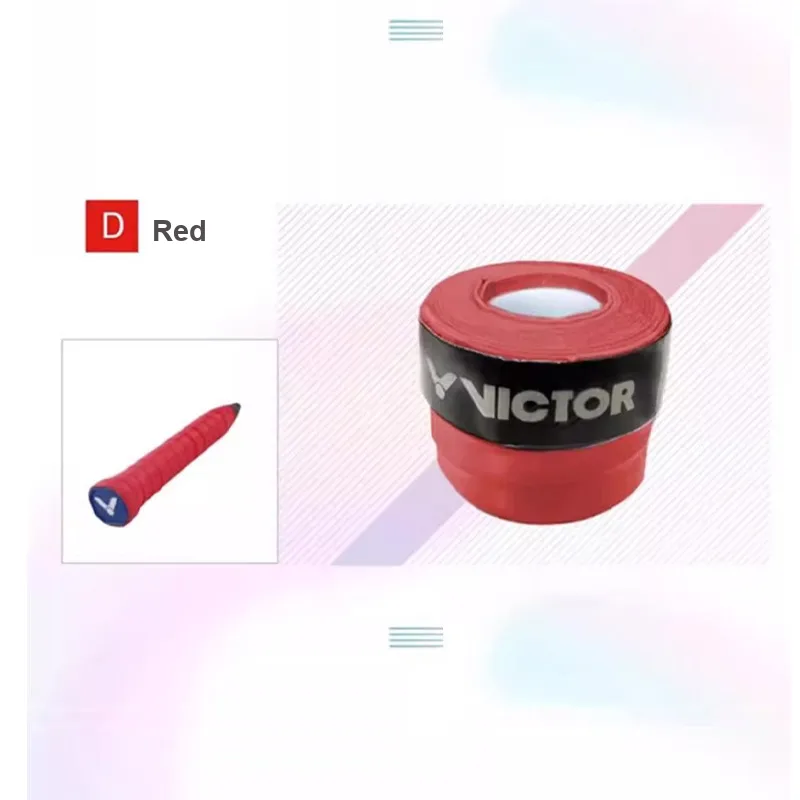 VICTOR Badminton Grip Tape Polyurethane Thin 10 Pack Mixed Color-3