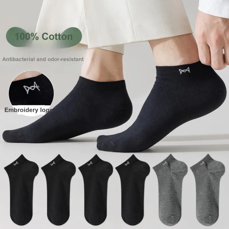 MIIOW No-Show Socks Men's 6 Pack-28