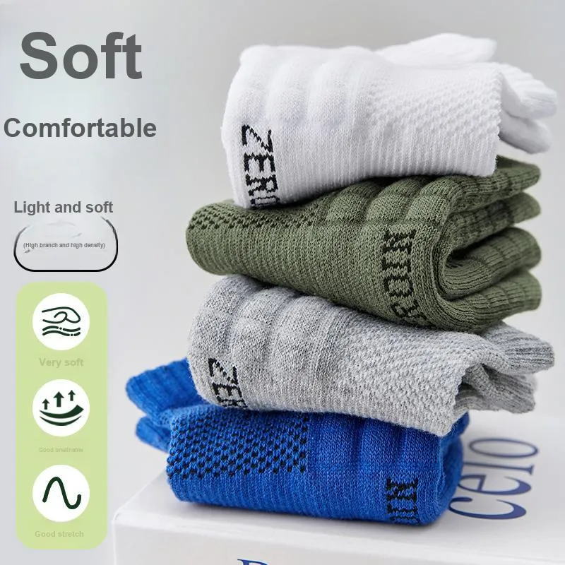 ZEROIN Ankle Socks Unisex Box 6 Pack-42