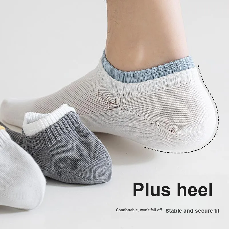 PLANDOO Ankle Socks Men's 5 Pack-27
