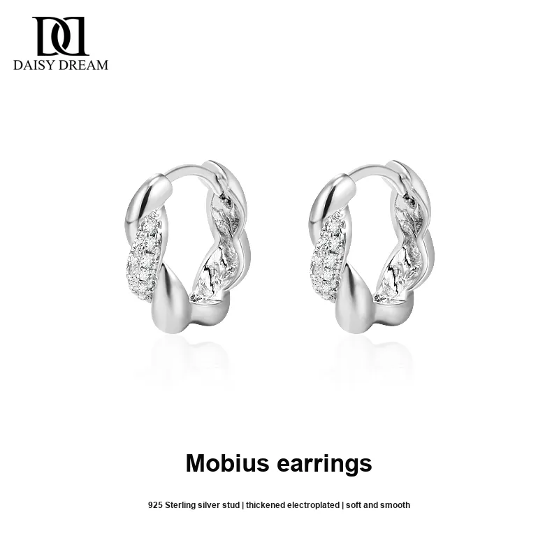 Daisy Dream 925 Sterling Silver Earrings Women's-2