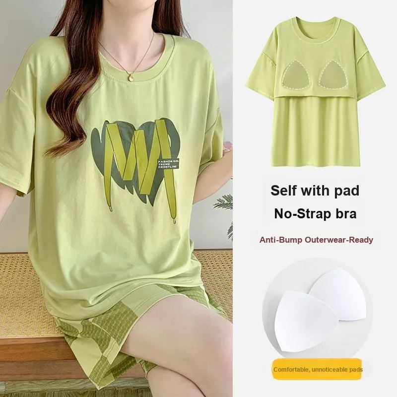MADALLO Pajama Set Women's Green-1