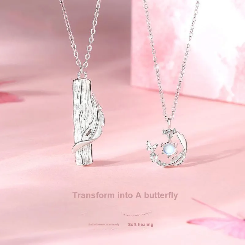 Eclater 925 Sterling Silver Necklaces Unisex-1