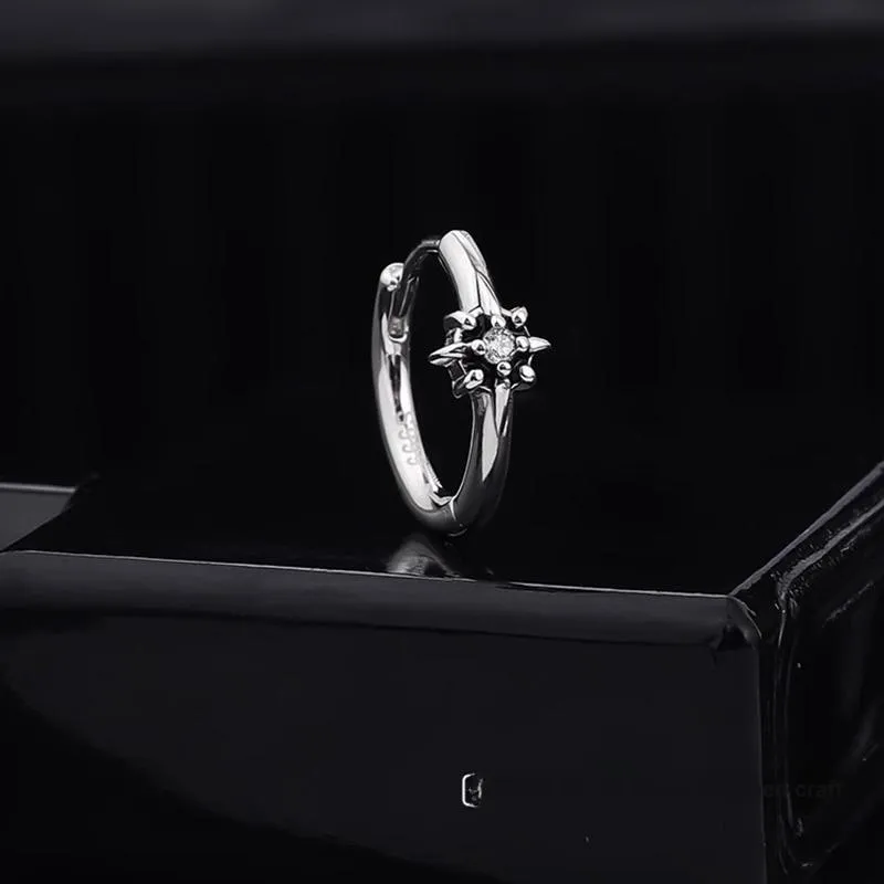 FOREVER MELODY S 999 Fine Silver Earrings Men's-2