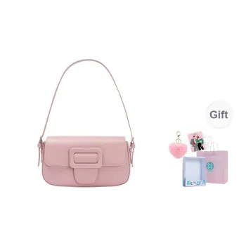MERIMIES Vegan Eco Friendly Leather Thai Poli Bag Shoulder Bag Women's Pastel Pink