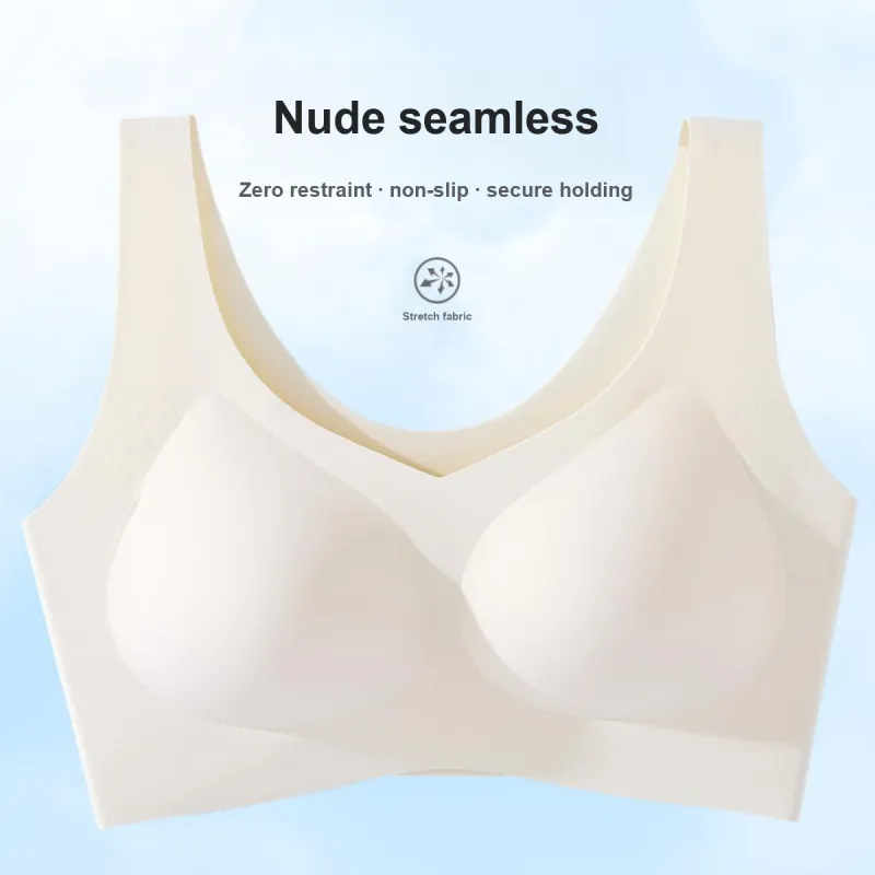 MIIOW Bra Women's Soft Gray Purple-100